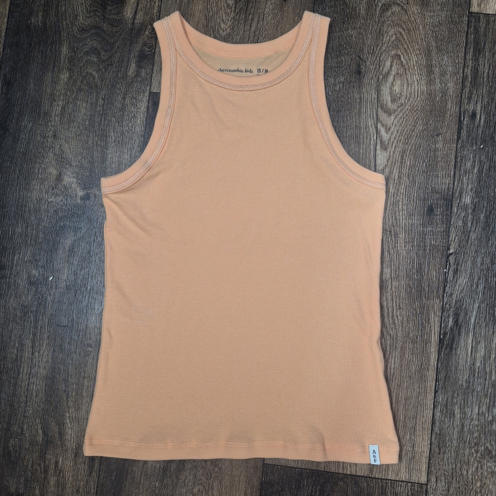 Abercrombie Kids Coral Sleeveless Top
